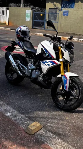 Moto BMW G310R nova so ia pro trabalho