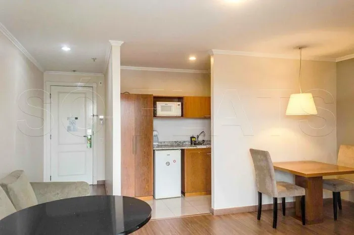 Flat 2 Dorms c/ Varanda | Vila Olímpia | Quality Suítes | Padrão Hoteleiro