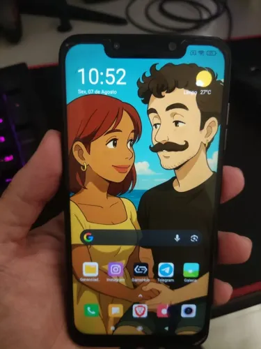 Xiaomi Pocophone F1 Dual Sim 128 Gb Preto Grafite 6 Gb Ram