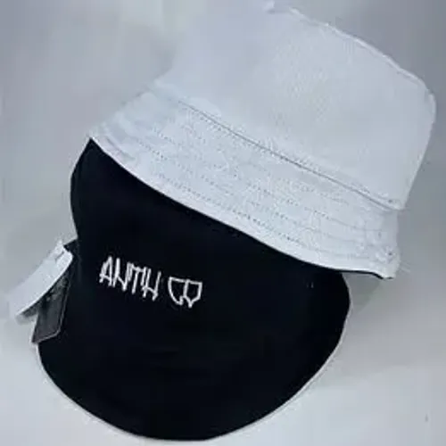 BUCKET DUPLA FACE PRETO/BRANCO