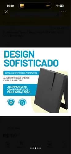 NOVO Acabamento Válvula Descarga Metal Preto Fosco Deca Docol Hyd