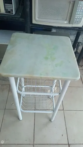 Fruteira com pedra de mármore tam. 40×40