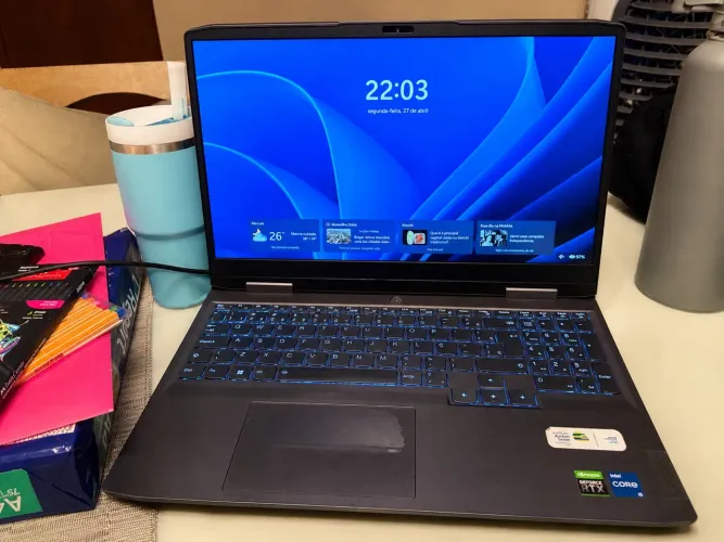 NOTEBOOK GAMER LENOVO LOQ RTX 2050 | 8gB RAM| 1,5tb de SSD
