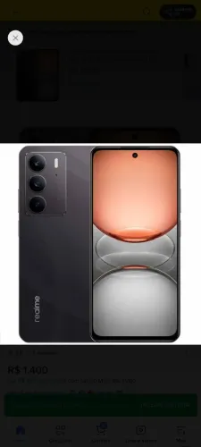 Celular Realme C75 256g 16g de ram excelente 