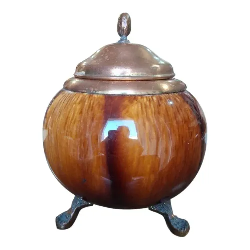 Bomboniere Antiga Em Fainça 18x15.