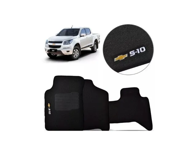 Jogo Tapete wave Chevrolet S10 S-10 Cabine Dupla nova 4 pcs