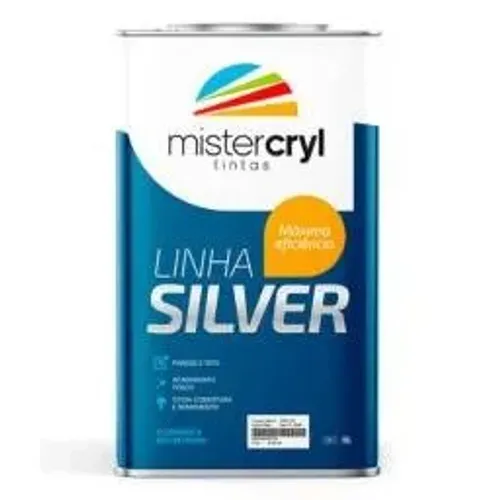 Tinta Mistes Cryl Sylver lata 18LT similar Kem Tone ou Coralar