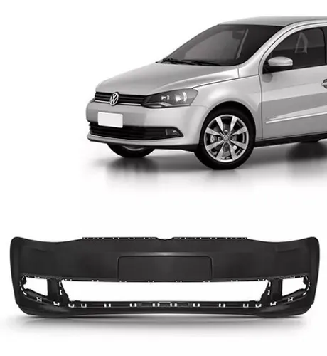 Parachoque Dianteiro Gol G6 2013 2014 2015 2016 Preto Liso - Lomaplast