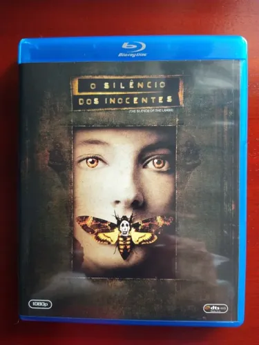 Filme "O silêncio dos inocentes" (Blu-ray usado em estado de novo)