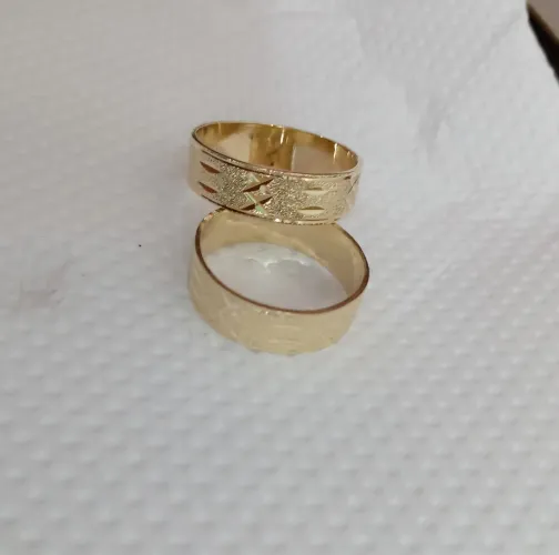 Alianças Em Ouro 18k - Garantia - Gravação incluso