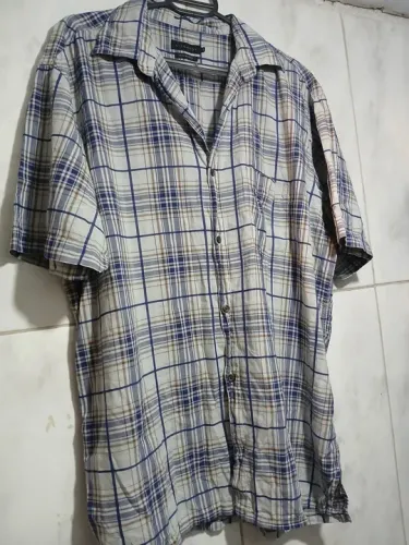 Camisa xadrez masculina