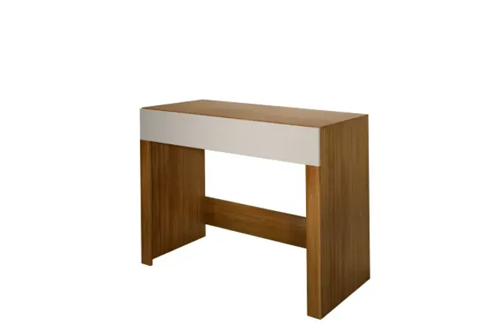 Escrivaninha Alice 1G Cinamomo.Off White - Frete Gratis - Receba Hoje