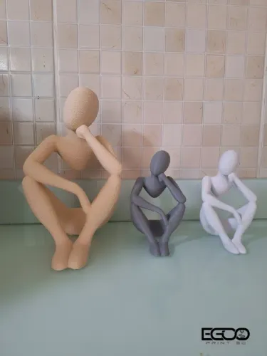 Esculturas Contemplativas Sob Medida - Personalize Cor e Tamanho à Sua Escolha!