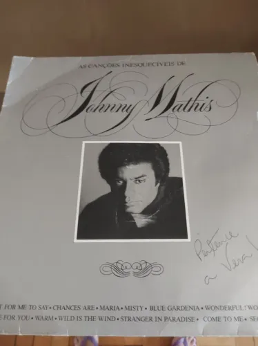 Disco de Vinil - As Canções Inesquecíveis de Johnny Mathis