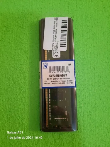 Memória DDR4 4GB