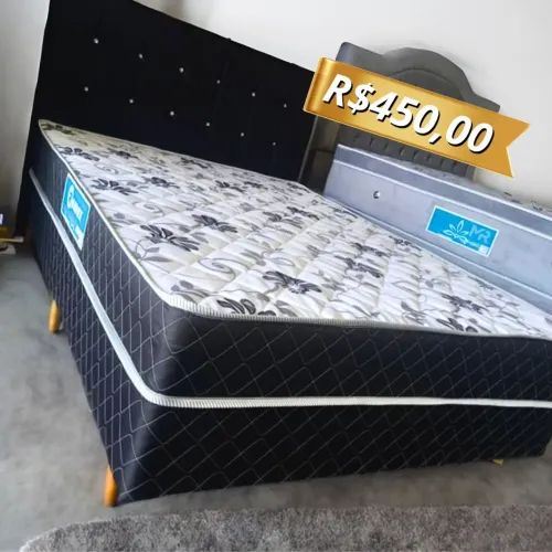 ? Cama Box Casal R$ 450,00 Pagamento na entrega ?