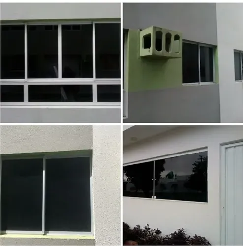 Películas fumê e blackout insulfilm profissional poliéster com proteção UV 