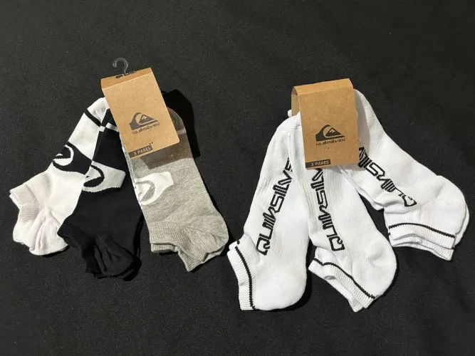 Kit Meia Quiksilver 3 Pares