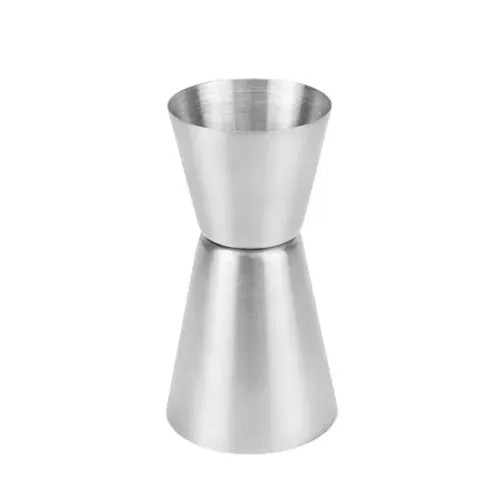 Medidor Dosador Duplo Inox - Bebidas Drinks Barman Bartender