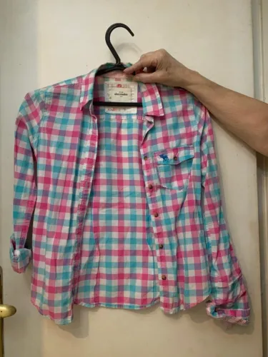 camisa infantil abercrombie kids tamanho p importada