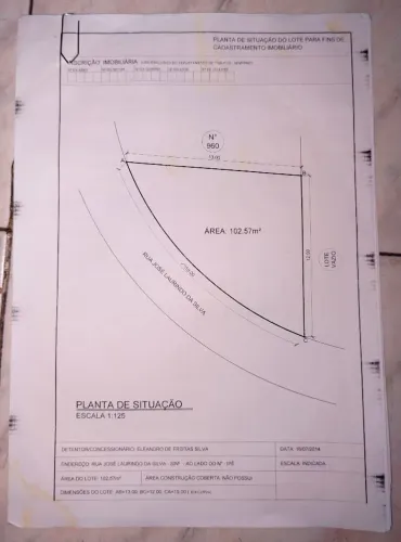 Apenas R$ 18.000,00 Terreno documento ok só tranferir