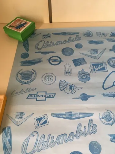 Poster Chevrolet/ GM e Cadillac para fazer um quadro