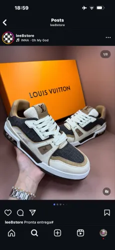 Tênis Louis vuitton lançamento 
