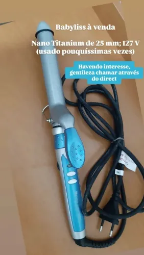 Babyliss Pro - Nano Titanium de 25 mm