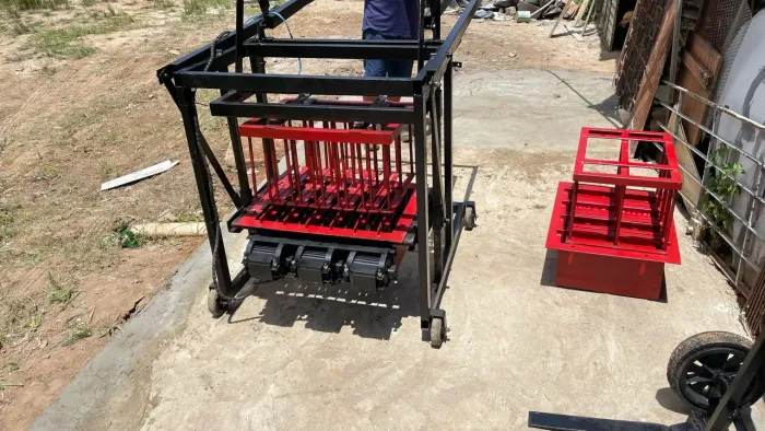 Máquina de Blocos de Concreto