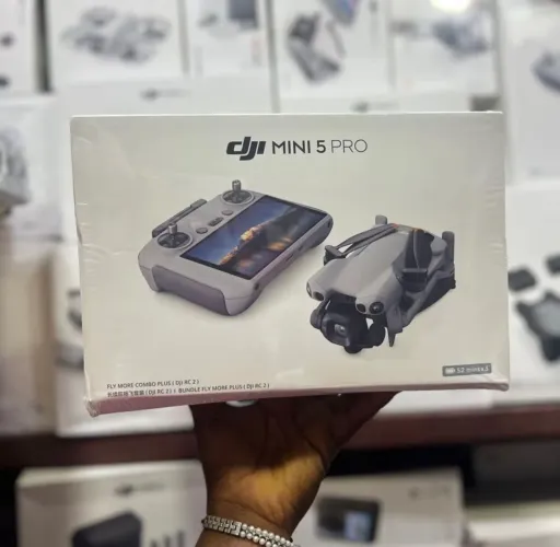 Drone DJI Mini 5 Pro Combo Plus com Tela Bateria Plus Originais Lacrados Loja Fisica