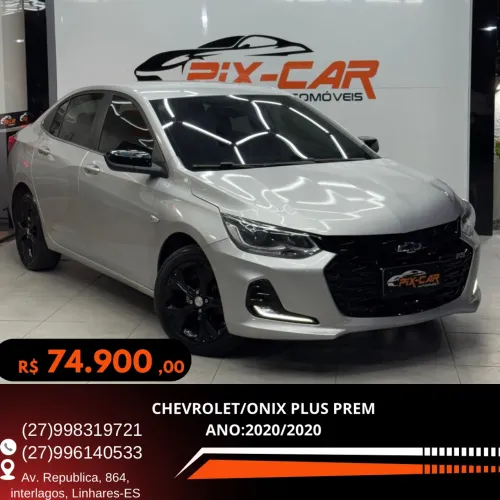 Chevrolet Onix Plus Premier 1.0 12V TB Flex Aut. 4P 2020