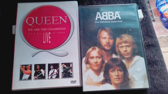 Combo dvds originais Queen&Abba