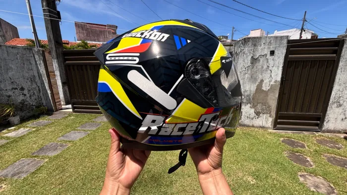 Capacete NOVO Race Tech - Tam 58