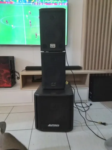 Par de Caixas Ativas Donner Saga 8