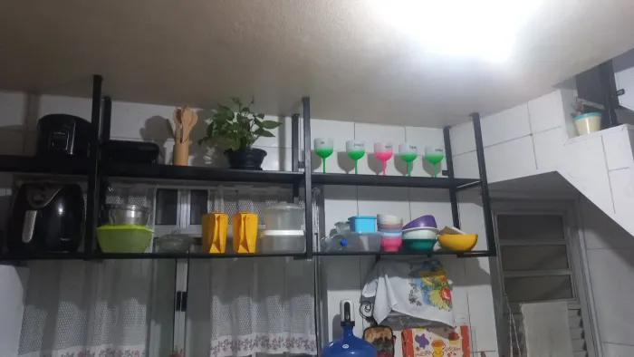 Conjunto de prateleiras para cozinha