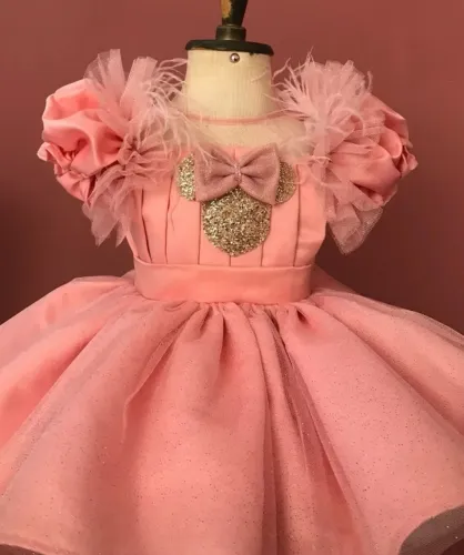 vestido luxo minnie 1 ano