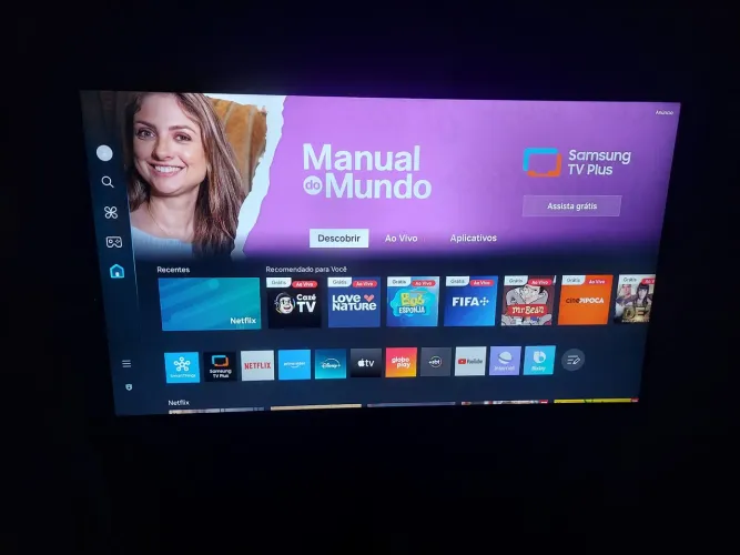 Tv Samsung smart UHD 4K 43polegadas