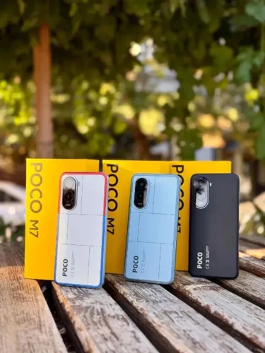 Celular Poco M7 4G NFC 256GB 08GB RAM R$1250,00 Preto Azul Prata Lacrado Entregamos