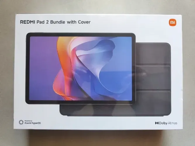 Redmi Pad 2 de 256gb e 8gb ram tablet Xiaomi + capa, novo, lacrado.