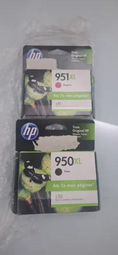 4 Cartuchos de Tinta HP 950XL e 951XL