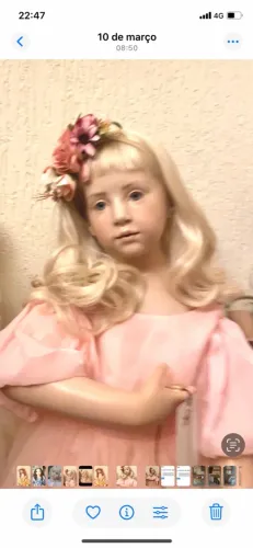Boneca de Porcelana de Hildegard Gunzel