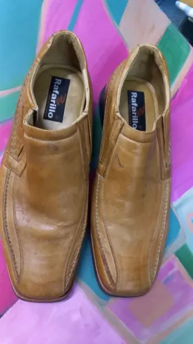 Sapatos de Couro Marrom - Rafarillo número 40