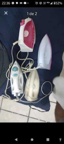 Ferros de passar usados