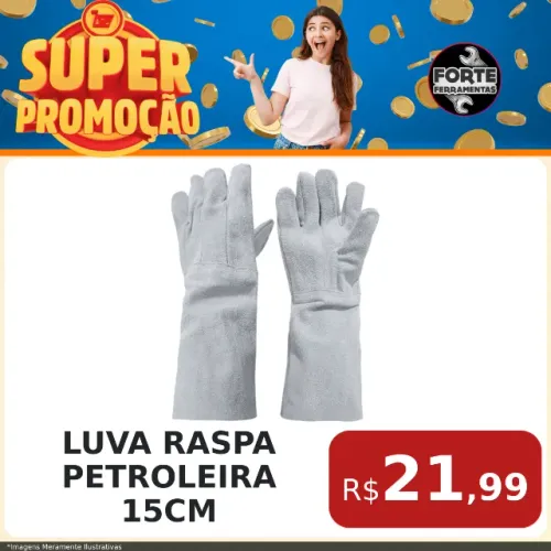 Luva Raspa Petroleira 15Cm