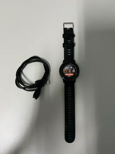 Relógio Garmin Vivoactive 5 Preto Com Pulseira De Silicone