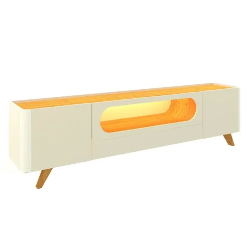 Rack Lisboa Design Orgânico com LED rf54