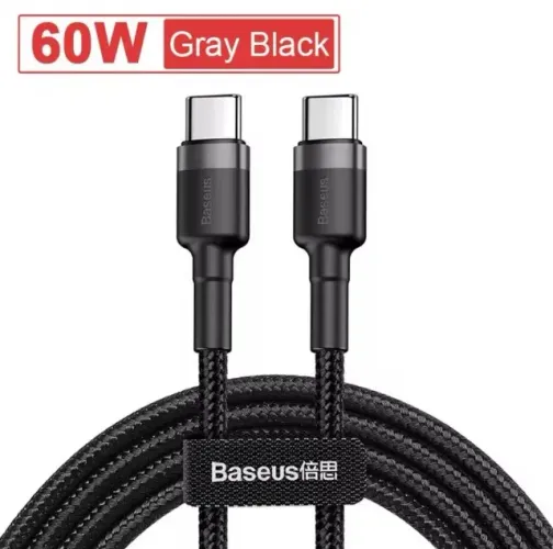 CABO TIPO C X C 60W 1 METRO / BASEUS