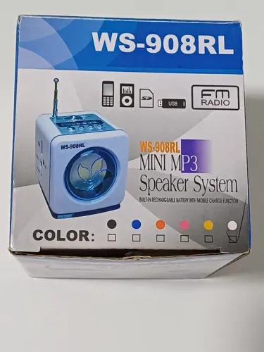 Mini MP3 Speaker System WS-908RL