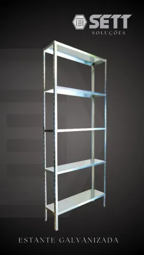 GALVANIZADAS NOVAS - PRATELEIRAS 