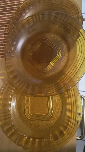 Pratos duralex modelo vintage ,para reposição 4 pratos rasos